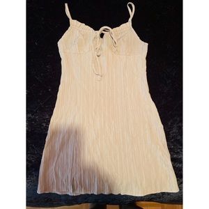 NWT CIDER Solid Texture Mini Cami Dress